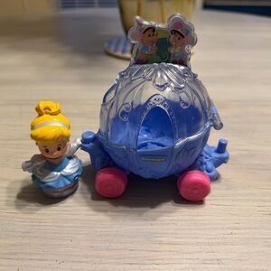 Little People Blue Carriage and Princess Set